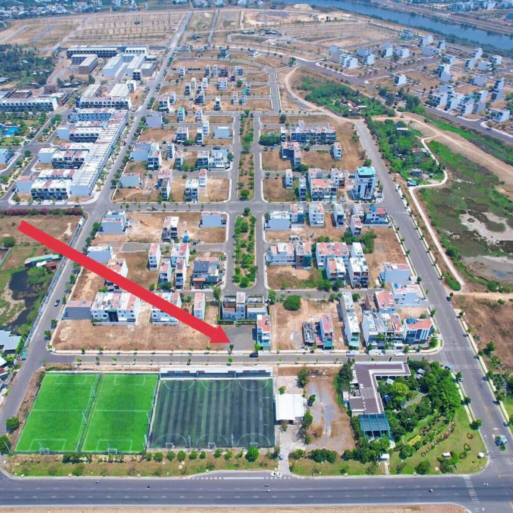 Mỹ Gia gói 7 đối diện sân bóng, lô đất ngang đẹp 7,3m