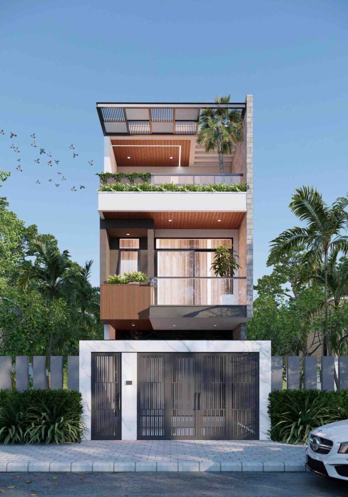 Bán nhà mới xây full nội thất Mỹ Gia gói 7 đường thông