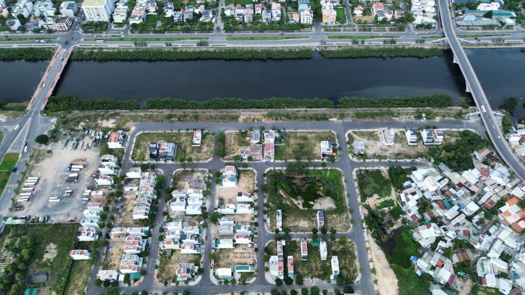 Lô góc VIP đường 18m gần sông Mỹ Gia gói 4, giá 47tr/m2